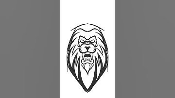 Speedart - Lion Mascot Logo Design