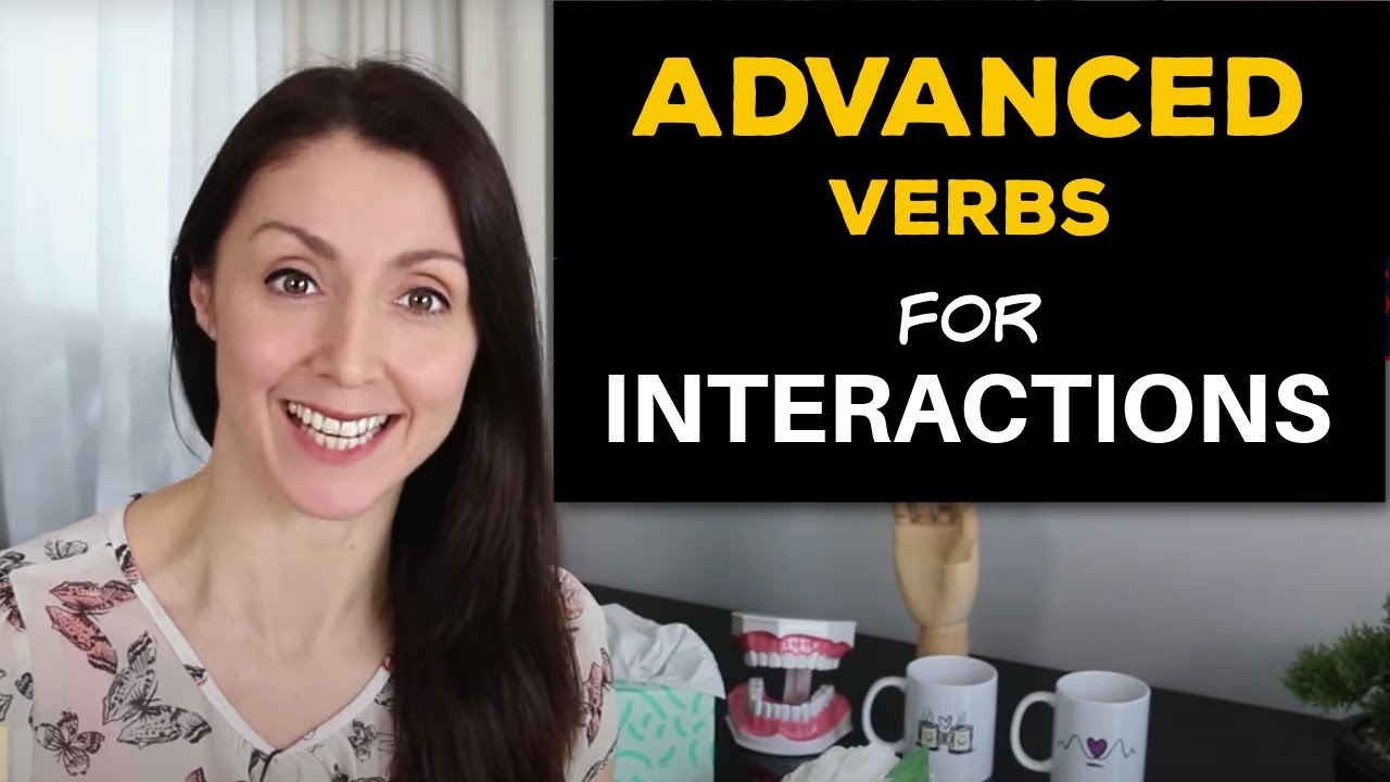 Vocabulary Builder English Verbs for Interactions YouTube