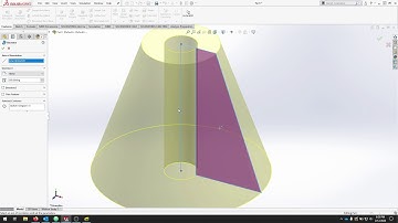 Drawer Knob - 3D Revolve in Solidworks