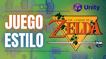 Como HACER un JUEGO tipo ZELDA en UNITY ▶️ #01 El escenario