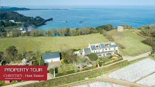 Views to France and across the Royal Bay of Grouville.