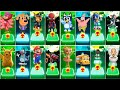 MCQUEEN 🆚️ PAW PATROL 🆚️ PJ MASK 🆚️ ODDBODS 🆚️ BALLERINA CAPUCHINA | TilesHop EDM Rush Gameplay