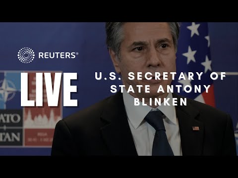 LIVE: U.S. Secretary of State Blinken speaks after Riga meeting