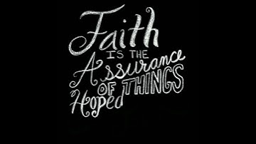 Animated Chalk Lettering