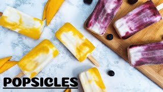 Yogurt and Fruit Popsicles!