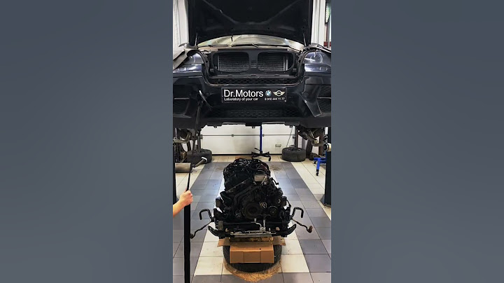 Замена двигателя на BMW X6