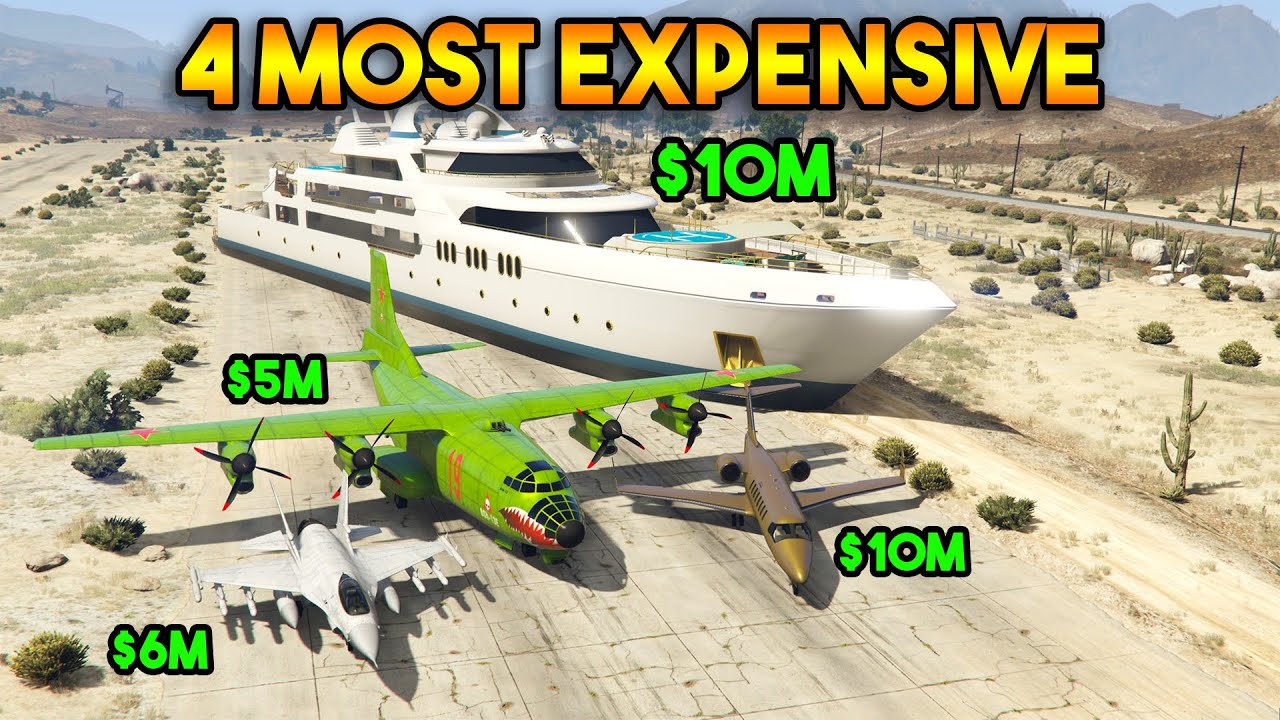 GTA 5 ONLINE : YATCH VS LUXOR DELUXE VS LAZER VS BOMBUSHKA (WHICH IS BEST?)