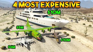 GTA 5 ONLINE : YATCH VS LUXOR DELUXE VS LAZER VS BOMBUSHKA (WHICH IS BEST?)