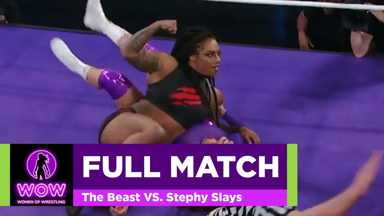 The Millennial Wrestler Stephy Slays started with WOW at the age of 17 –  through her years she's become an inspiration of what hard work…