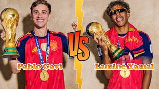 Pablo Gavi (Spain) VS Lamine Yamal (Spain) Transformation ★ FIFA World Cup Champions 2026