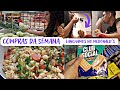 COMPRAS DA SEMANA/ ALMOÇO SIMPLES E DELICIOSO/ ROTINA DE DONA DE CASA