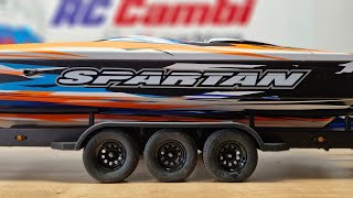 RC Čambi - part 1, unboxing Traxxas SPARTAN and boat trailer