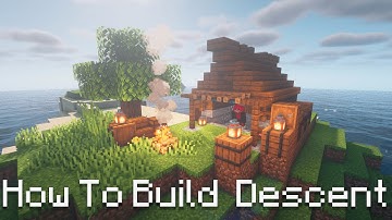 Minecraft | How To Build Descent To The Mine (Tutorial)