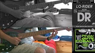 Bass Strings Comparison - DR Lo Rider Vs. Ernie Ball Cobalts