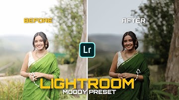 Lightroom PORTRAIT Editing Tutorial | Step-by-Step Cinematic & Moody Portrait Edit |