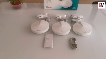 Unboxing the TP-Link Deco M9 Plus Smart Home Mesh Wi-Fi System in Dubai