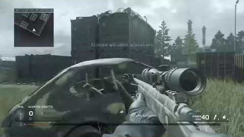 COD4 MWR 1v1 SHIPMENT SNIPER
