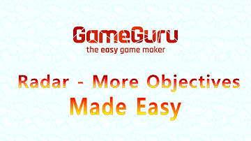 Game Guru Radar: Adding New Objective Points