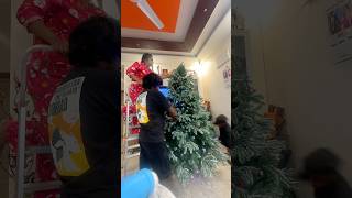 Christmas tree decor🎄 #stellaraj777 #love #trending #minivlog #yadammaraju #christmas