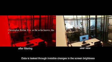 BRIGHTNESS: Leaking Sensitive Data from Air-Gapped Workstations via Screen Brightness