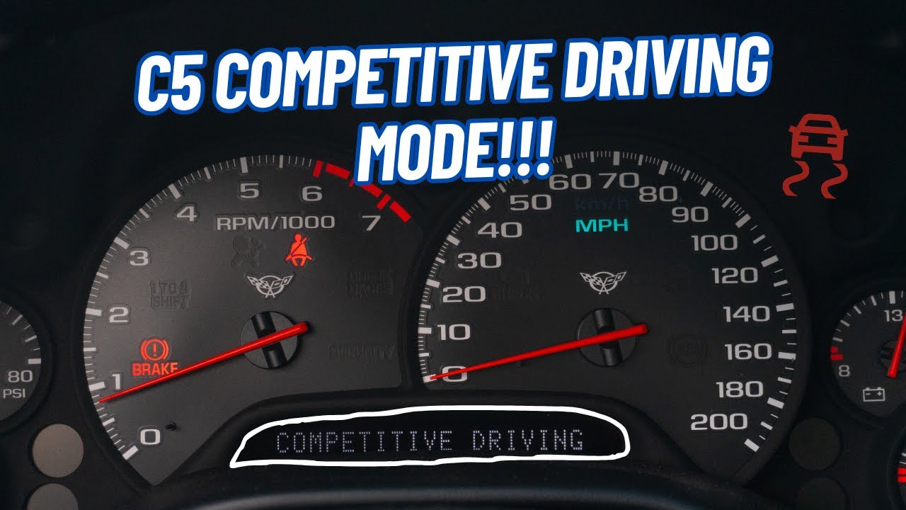 How To Activate Competitive Driving Mode On Your C5 Corvette!!! - Two Minute Tuesday