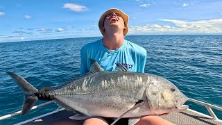 Fishing Top Water for GIANT TREVALLY