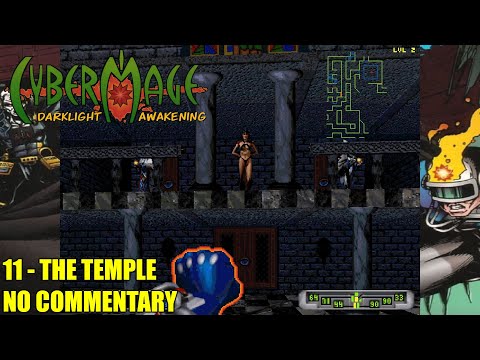 Cybermage: Darklight Awakening (DOSBox) - 11 The Temple - No Commentary