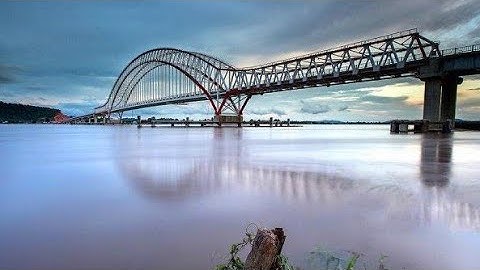 Jembatan Tayan [Jembatan Terpanjang di Kalimantan dan Ketiga di Indonesia]