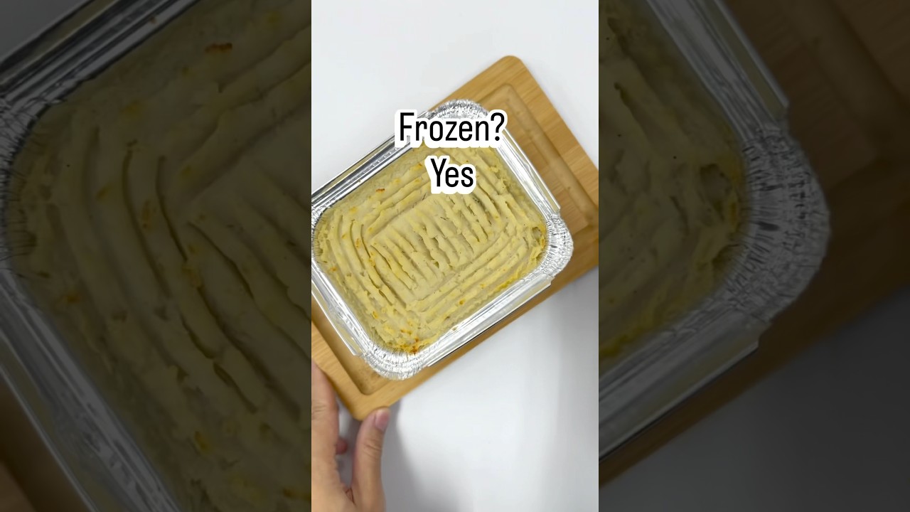 Frozen meal that hits like homemade. Reheat, eat, done. 