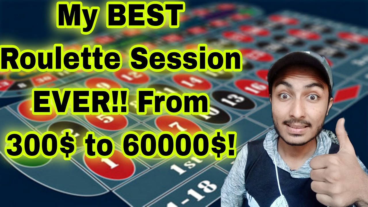 My BEST Roulette Session EVER!! From 300 to 60 000! the 150