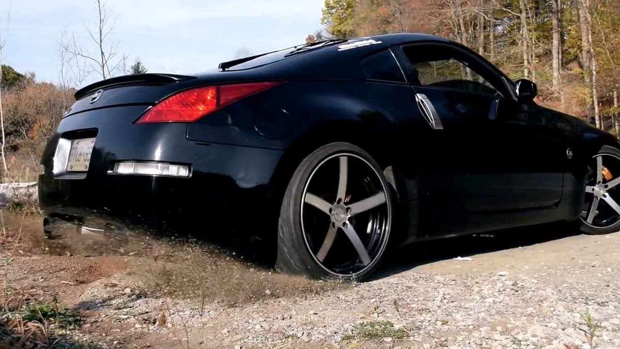 Bagged Nissan 350z