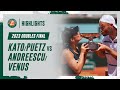 Katopuetz vs andreescuvenus mixed doubles final highlights  rolandgarros 2023