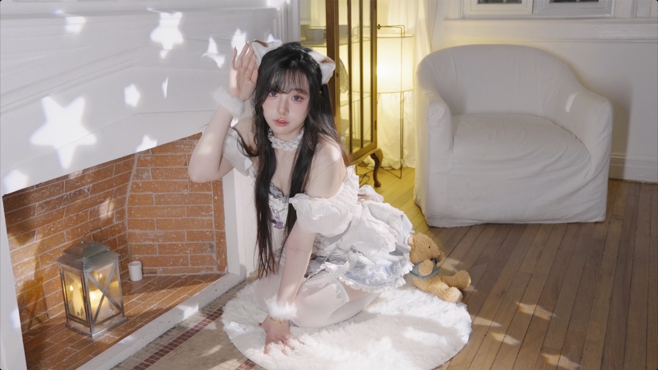 Maid Outfit Cosplay Photography/メイド服コスプレ撮影/메이드 복장 코스프레 촬영