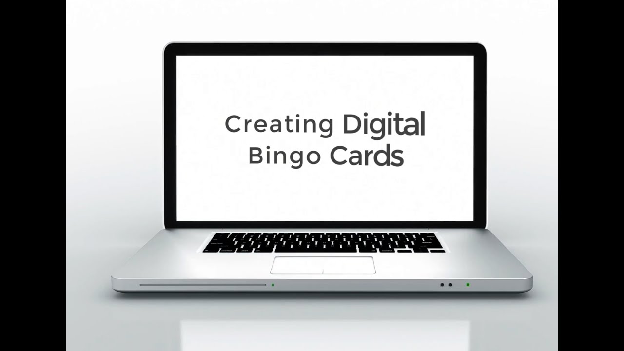 Creating Free Digital Bingo Cards YouTube