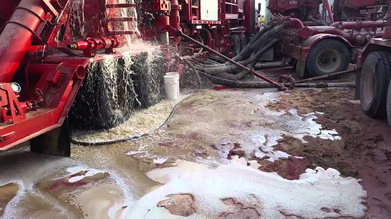Halliburton Blender overflow with acid YouTube
