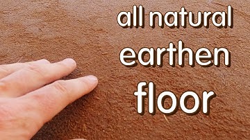 earthen / cob floor installation in a mongolian yurt