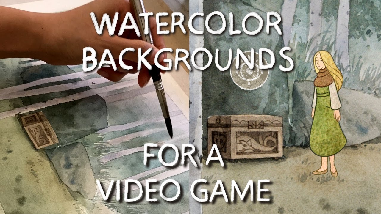 How We Are Hand-Painting Over 100 Backgrounds for Our Game