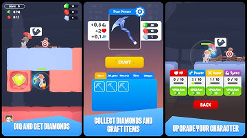 Dig & Fight 3D Gameplay Android (Download Game)