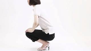 クロップド ハイテンションパンツ 撥水パンツ 美脚 サブリナパンツ
