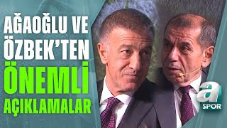 Trabzonspor Başkanı Ahmet Ağaoğlu Ve Galatasaray Başkanı Dursun Özbek Futbol Ekonomisini Konuştu