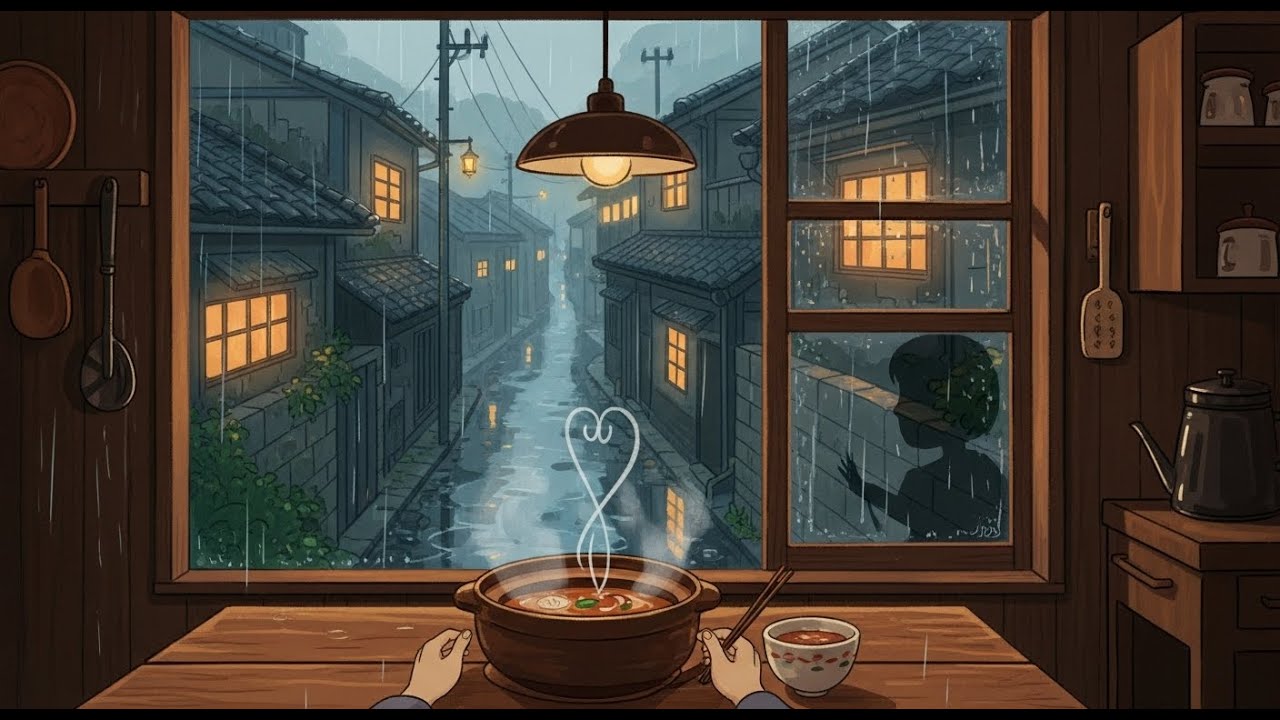 A Rainy Afternoon in My Old Hometown | Slow Cooking and Waiting for Evening