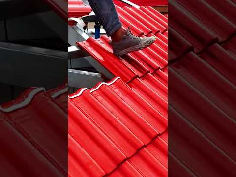 Video: Metal tile ridge: types, installation, sealant