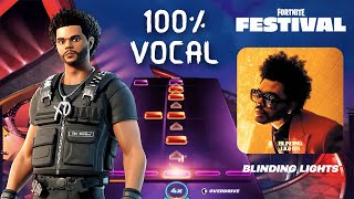 Fortnite Festival  |  Blinding Lights - The Weeknd (Expert Vocal 100%)