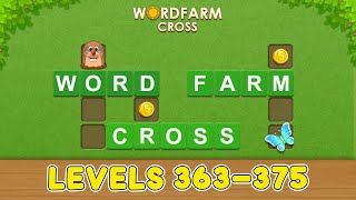Word Farm Cross Levels 363 - 375 Answers screenshot 5