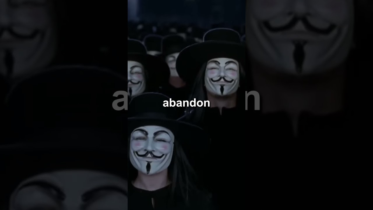 «V значит Вендетта» за 60 секунд