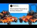 Stand On Vs Sit Down Mowers: Which is The Better Choice?