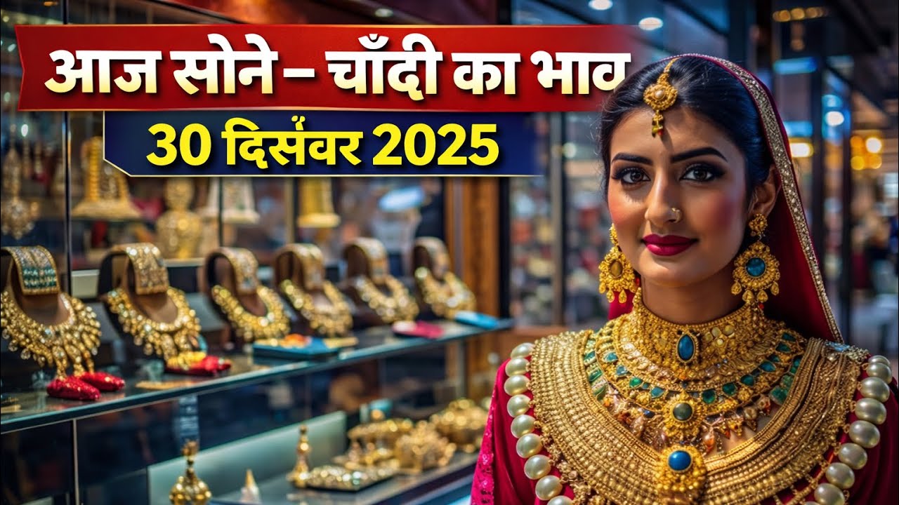 Gold-Silver Price Today 30 दिसंबर 2025 :सोना-चांदी, सोने का भाव आज का 