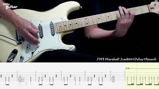 Dio - Holy Diver Guitar Lesson With Tab(Slow Tempo)