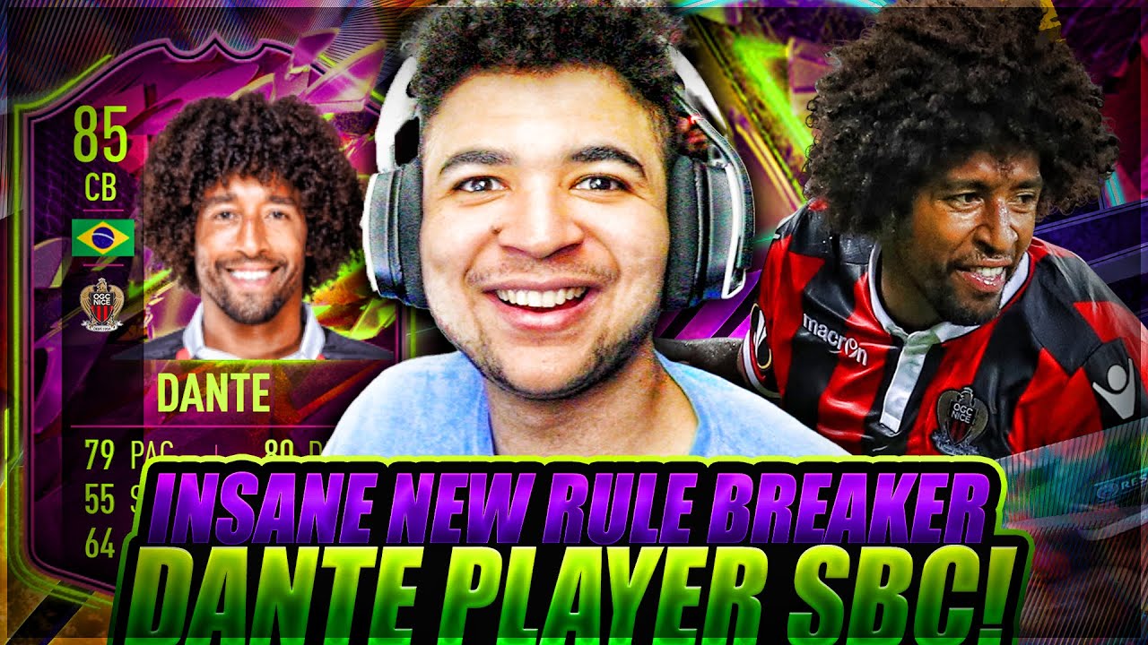 FIFA 22| INSANE NEW 85 RATED RULEBREAKER DANTE PLAYER SBC!!!