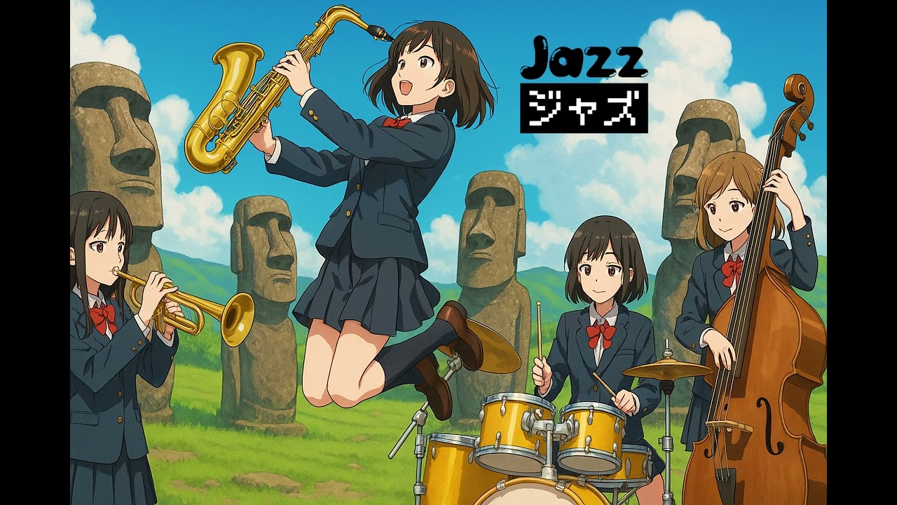 Chill lofi Jazz | thinking | study | relax | work | mentally & physically | Easter Island